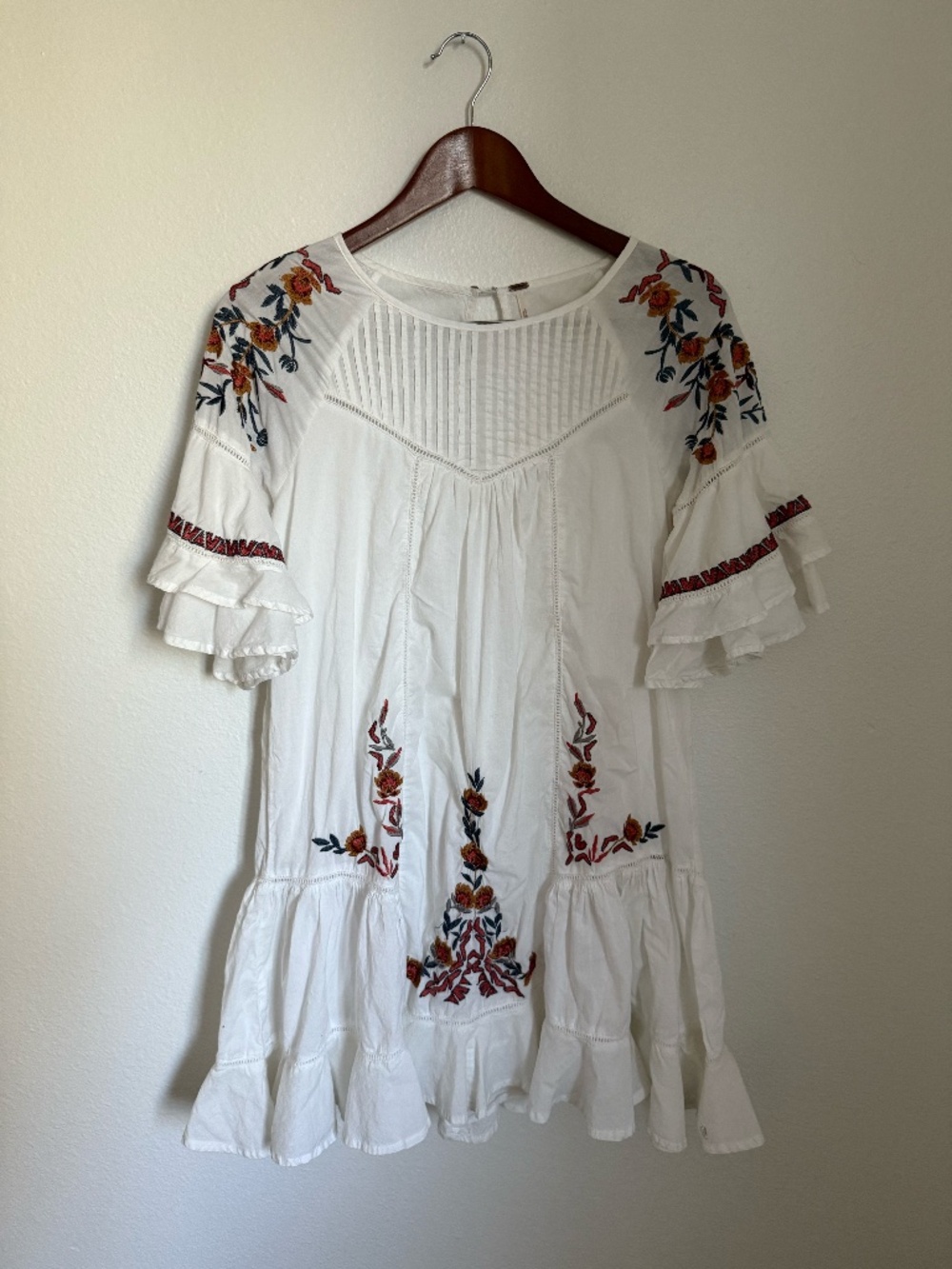 Free People Pavlo Dress w/ Embroidery